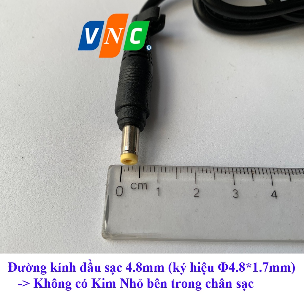 Sạc Laptop HP 18.5V – 3.5A 65w Chân Vàng Φ4.8 *1.7mm