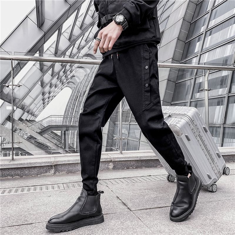 Quần Jean Dài Dáng Ôm Thiết Kế Mới Thời Trang Theo Phong Cách Hàn Quốc Cho Nam