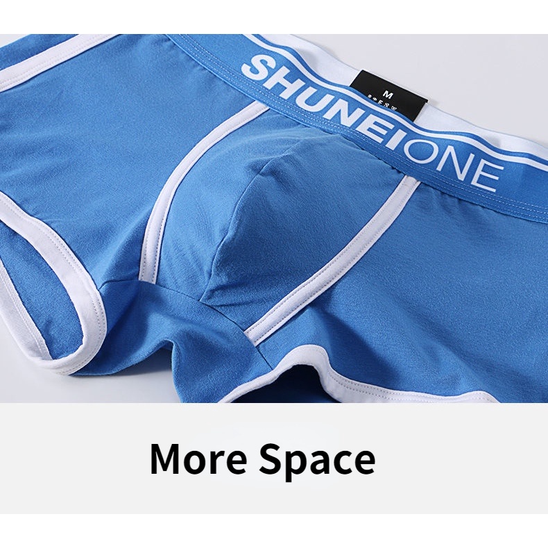 Bộ 3 Quần Lót Boxer Cotton Thời Trang Dành Cho Nam