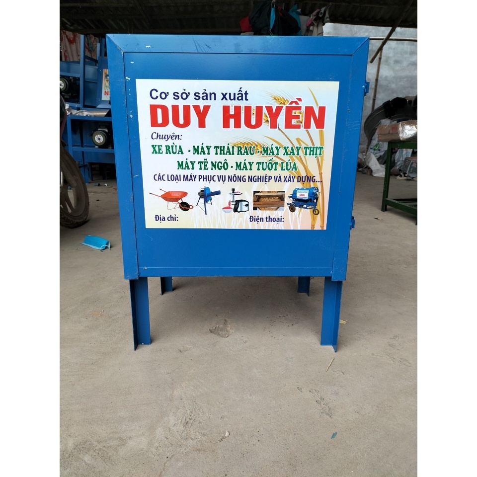 Máy Thái Chuối 4 Chân Băm Rau Bèo,Thái Cỏ Voi Đa Năng mô tơ lõi dây đồng 100&- BH 6 Tháng tặng kèm 1 lưỡi