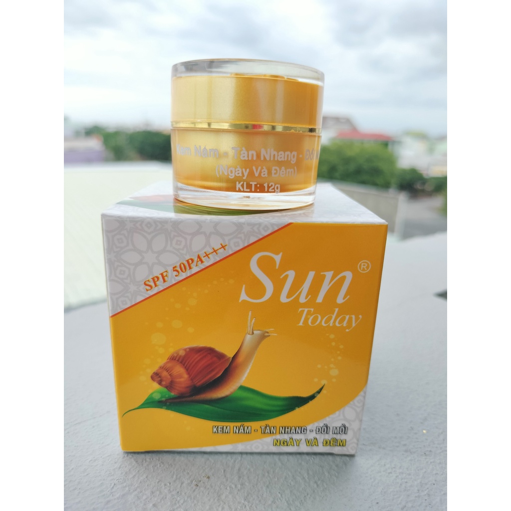 Kem Nám - Tàn nhang - Đồi mồi ngày và đêm SPF 50PA+++ SUN TODAY