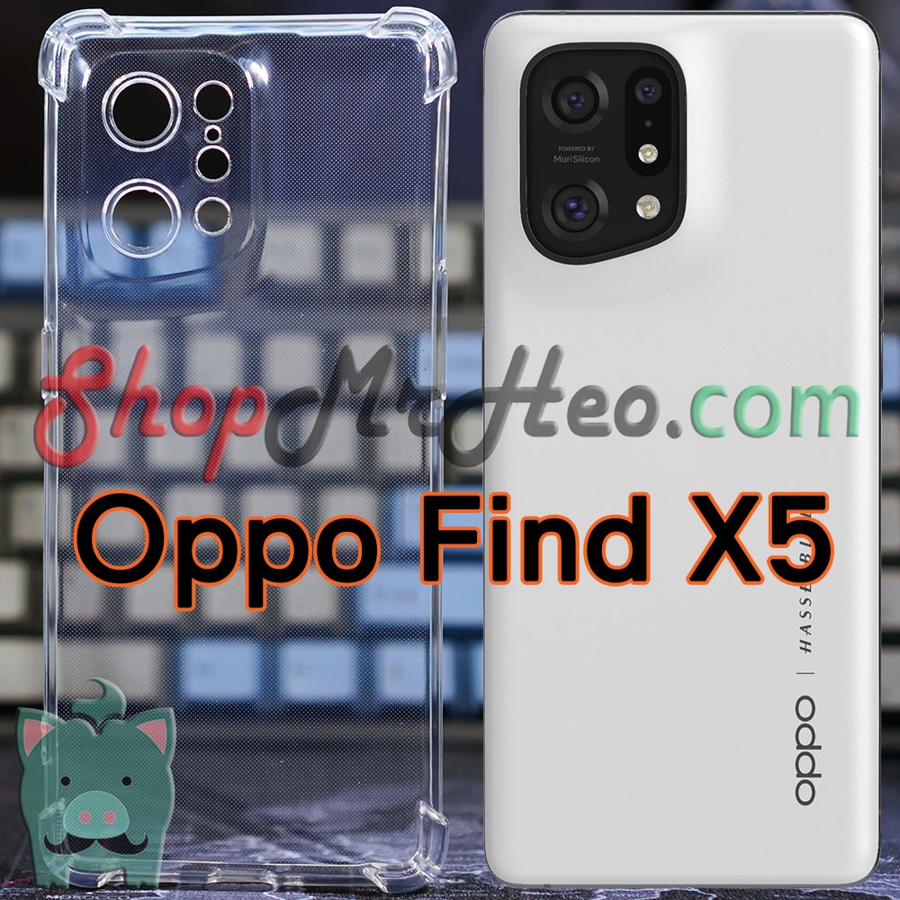 Ốp Lưng Dẻo Chống Sốc Trong Suốt Oppo Find X5 Pro Oppo Find X5 - Oppo Find X3 Pro / Find X3