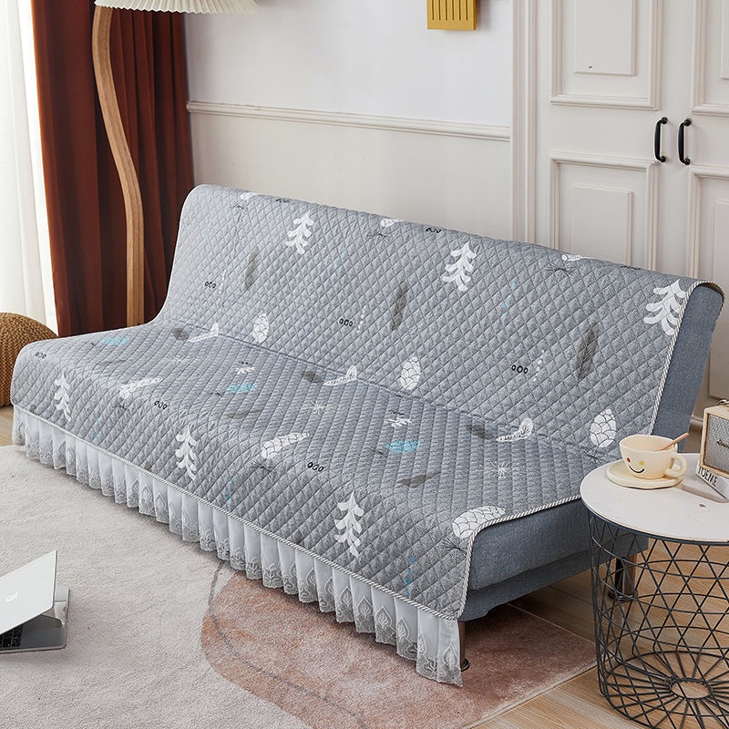 Gấp Sofa Bọc Sofa Không Tay Lười Bọc Sofa Bốn Mùa Bọc Sofa Giường Đơn / Đôi / Ba Người Bao Trọn Gói Ghế Sofa