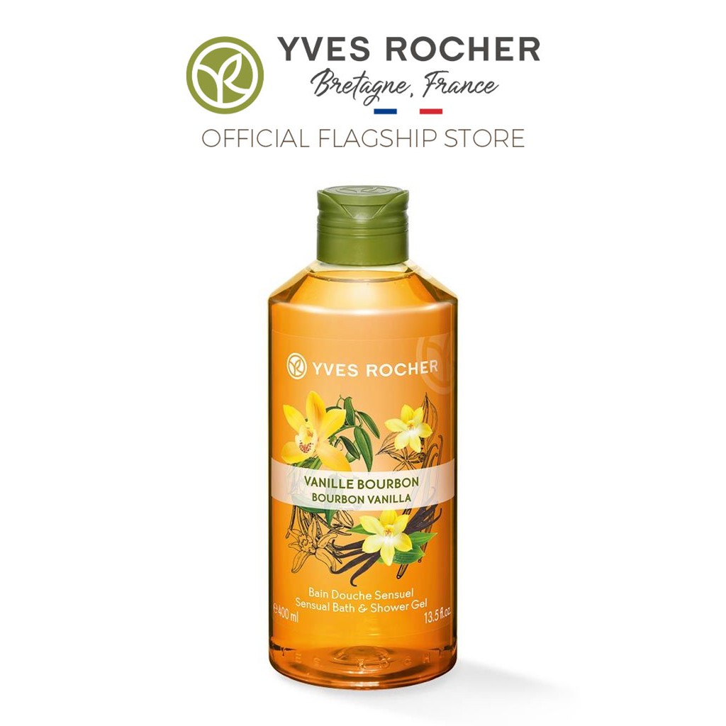 Gel Tắm Yves Rocher Hương Bourbon Vanilla Bath And Shower Gel 400ml | BigBuy360 - bigbuy360.vn