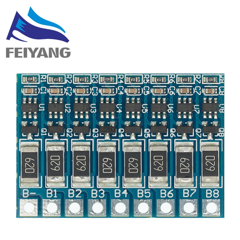 Bảng mạch bảo vệ cân bằng 5S 21V 4.2V 68mA 5S cho pin Li-ion Lipo Lithium 18650 3S 4S 5S 6S 7S 8S