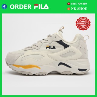 (Hàng có sẵn+ đủ bill) Giày Sneaker Thể Thao Nam Nữ Fila Ray Tracer Vàng chính hãng 100%