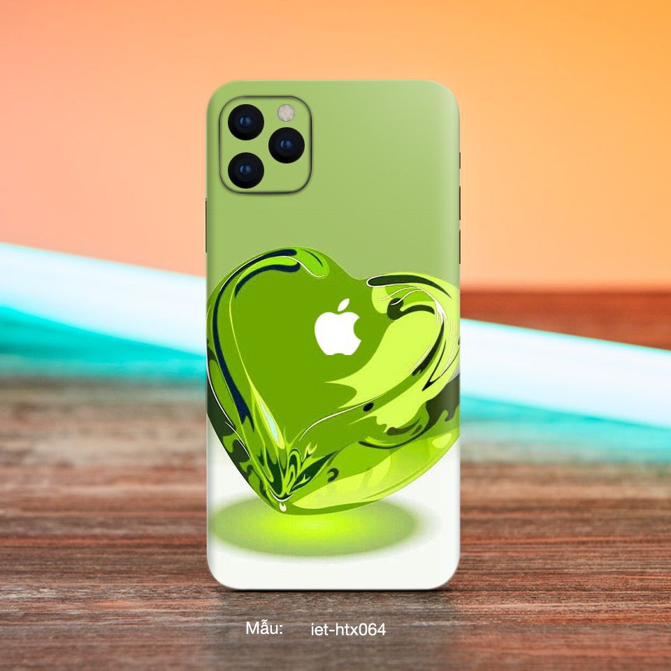 Miếng dán skin iPhone 7/7Plus - 8/ 8Plus - X/XS/XSMax - 11/11 Pro - in hình đa dạng theo yêu cầu