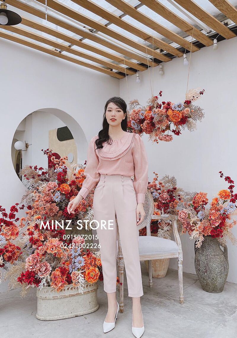 Quần baggy 6 khuy bọc (3 màu) | BigBuy360 - bigbuy360.vn