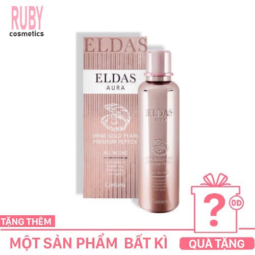 Serum Tế Bào Gốc Eldas Aura Shine Gold Pearl Premium Peptide 100ml - Hàn Quốc RUBY.BEAUTI