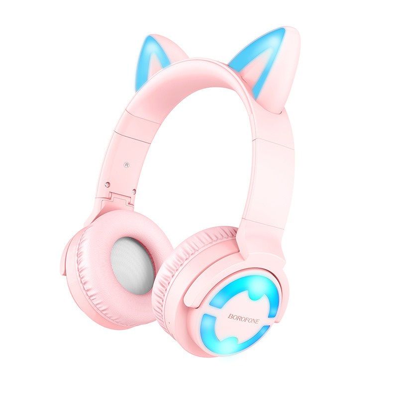 Tai nghe Mèo chụp Cat EAR Hoco W27 / CXT B39 / Borofone BO15, headphone bluetooth V5.0 &quot;chính hãng&quot; - Quà tặng dễ thương