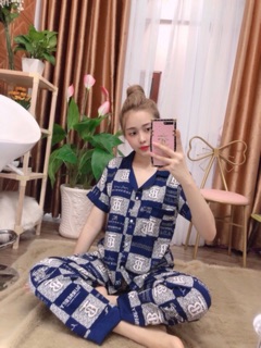 BỘ PIJAMA LỤA THÁI BIG SIZE 65-75KG