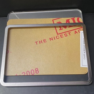 bộ ốp biển số kèm mica kiếng nắp lưng gắn xe máy