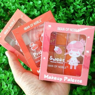 Bảng Phấn Mắt Cute 8 Ô Kèm 2 Ô Phấn Má