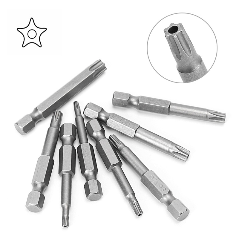 Set 8 Mũi Khoan Từ Tính 1 / 4 Inch 50mm T8-T40