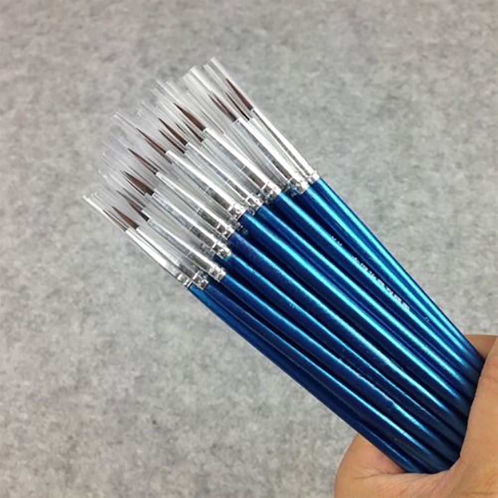 Set 10 Cọ Vẽ Màu Nước Chuyên Nghiệp