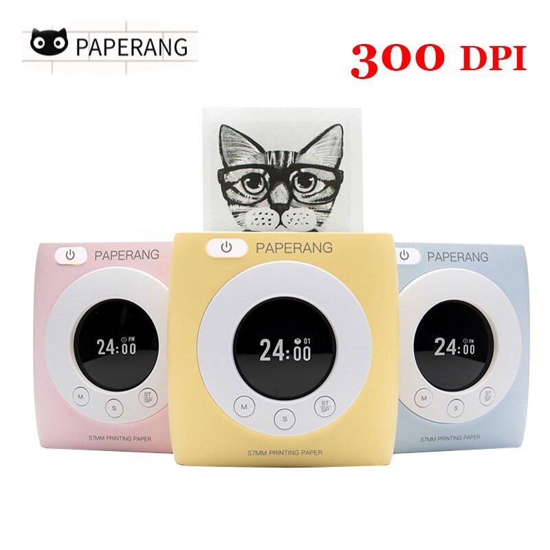 ❤ Dễ thương ❤ Máy in nhiệt mini bluetooth peripage A6s không dây bỏ túi ❤ di động ❤ in ảnh du lịch lấy ngay poooli L1,L2