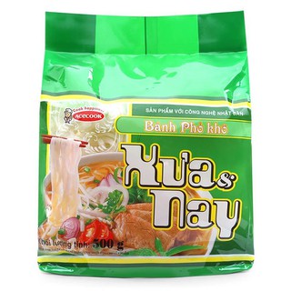 BÁNH PHỞ KHÔ XƯA & NAY TÚI 500G