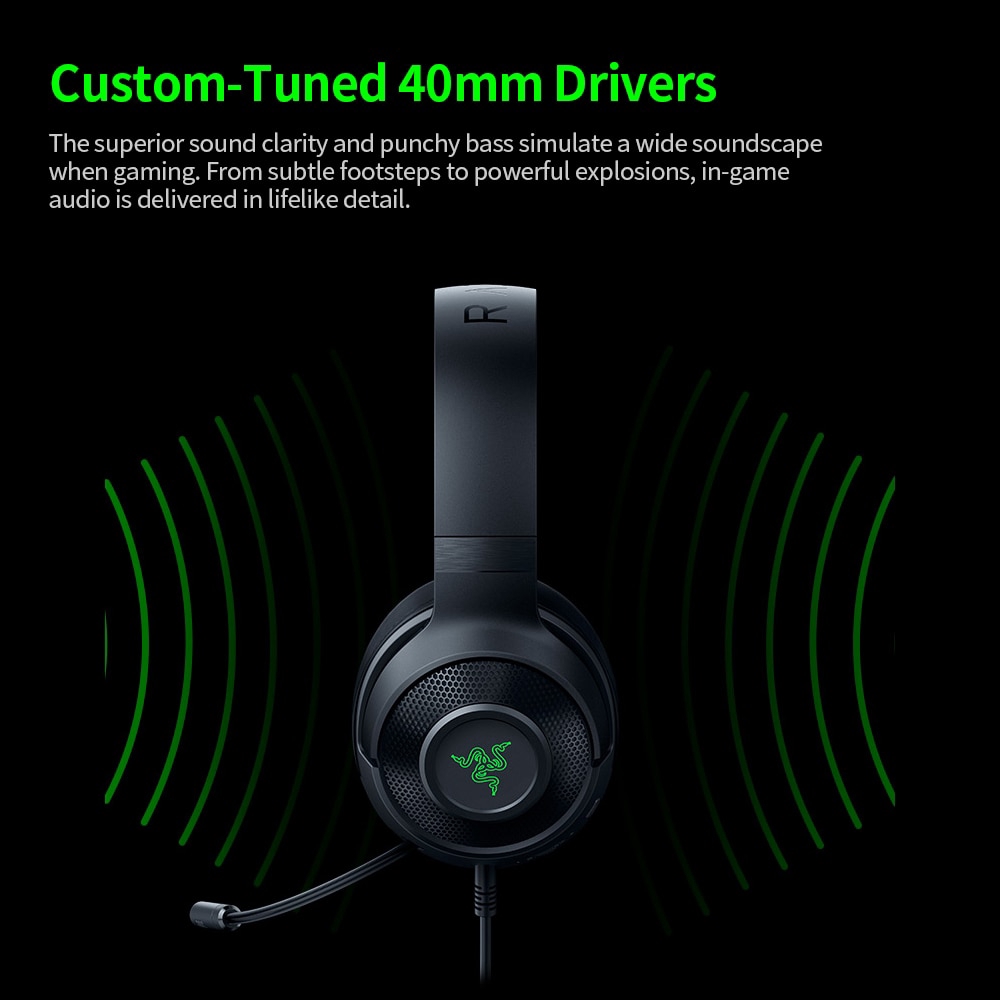 Tai Nghe Razer Kraken Pro V2 Âm Thanh Sống Động Chất Lượng Cao