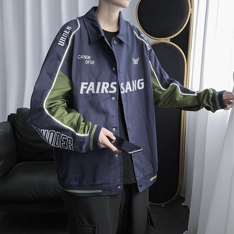 Áo Khoác Bóng Chày Cổ Vuông Dáng Rộng Thời Trang 2020 Cho Nam | BigBuy360 - bigbuy360.vn