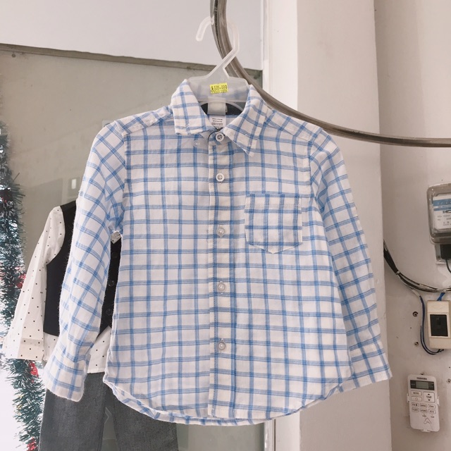 ÁO SƠ MI BÉ TRAI LITTLE 5 MÀU CỰC XỊN