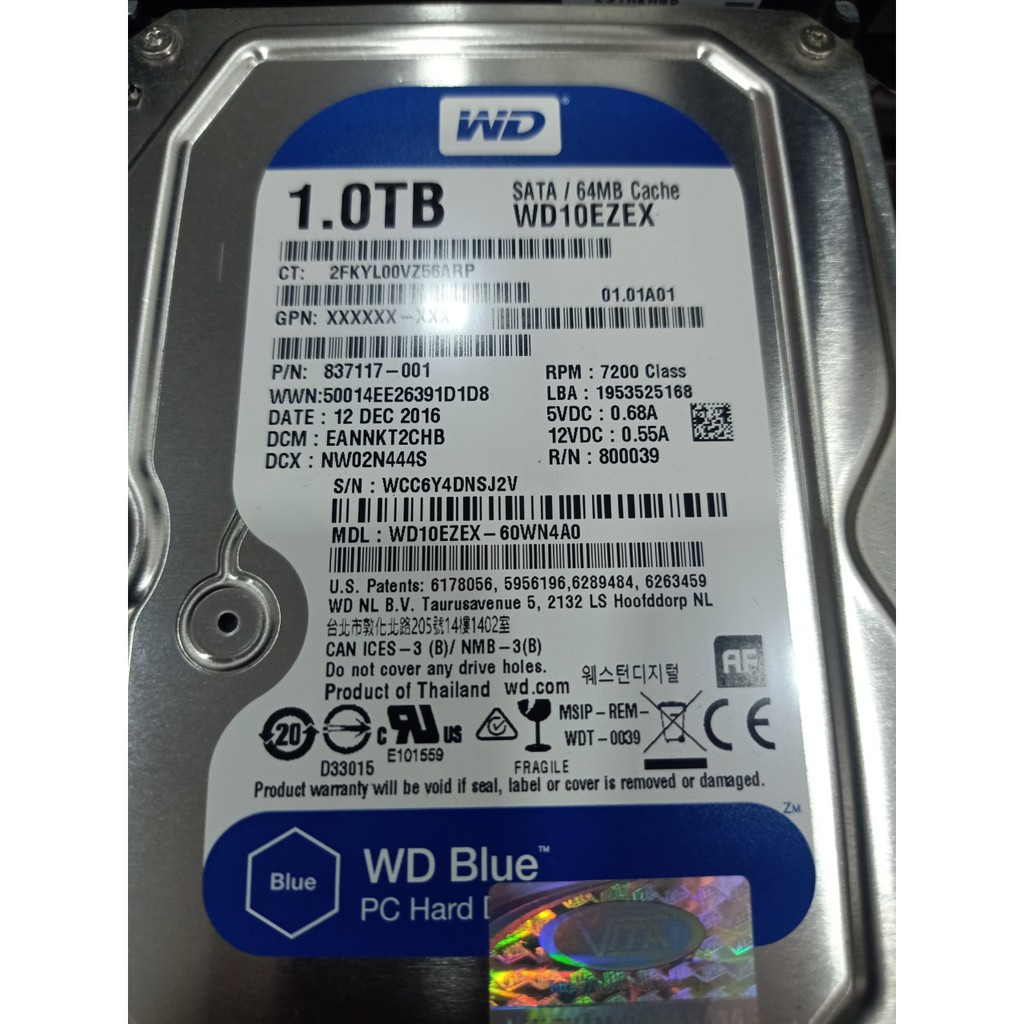 HDD 3.5 CŨ SEAGATE ,WESTERN 250GB/500GB/1TB