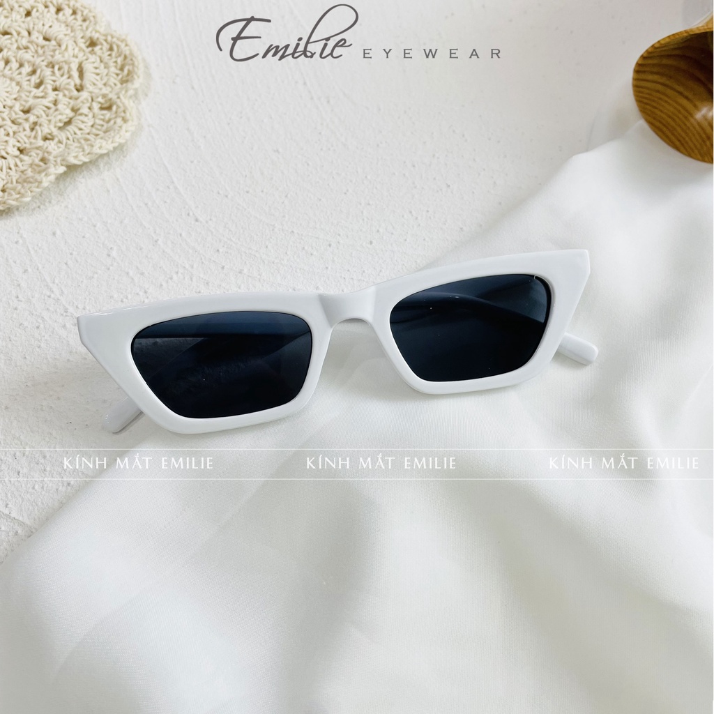 Gọng kính mát ngang xéo mắt chống uv400 Emilie eyewear phụ kiện thời trang CHAPSAL