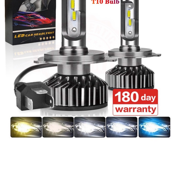 1 Cặp Bóng Đèn Pha LED H4 H7 H8 H10 9012 H11 H27 9005 HB3 9006 HB4 H1 3000K 4300K Cho Xe Hơi Đèn LED Phá Sương