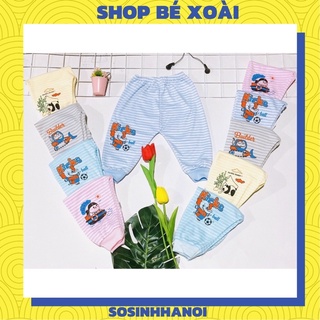 QUẦN CHỤC DÀI NỈ COTTON KẺ CHO BÉ TRAI VÀ BÉ GÁI