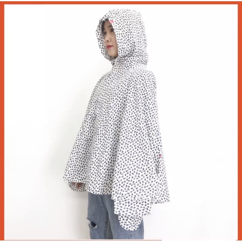 [Mã FASHIONT4WA2 giảm 10K đơn 50K] Áo khoác choàng chống nắng vải kate thô mặc cực mát, vải thô chống nắng UDF 50+