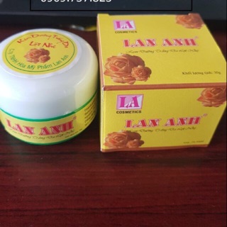 Kem lan anh trắng nhanh hũ lớn 30g