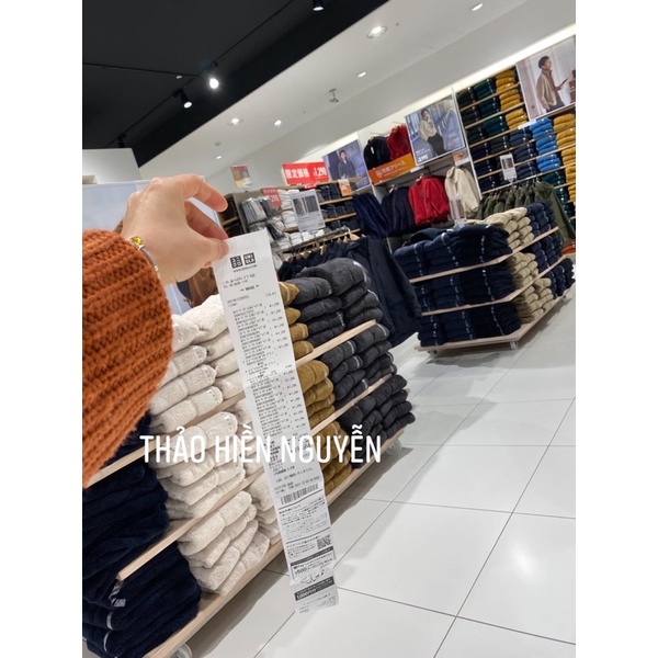 Áo Lông cừu uniqlo nam