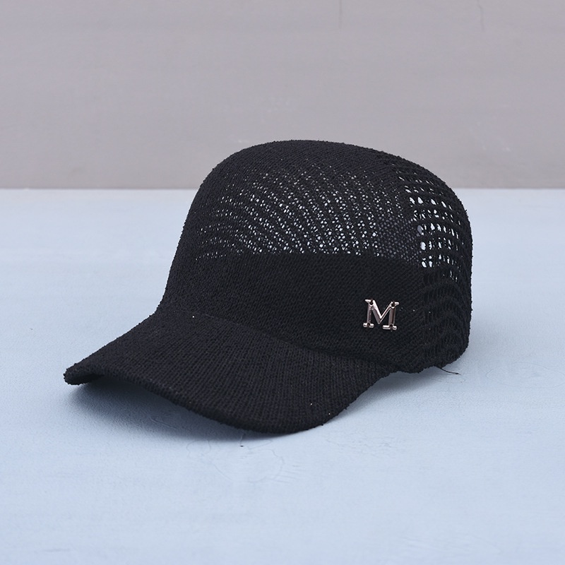 New M Print Breathable Sun Protection Cap