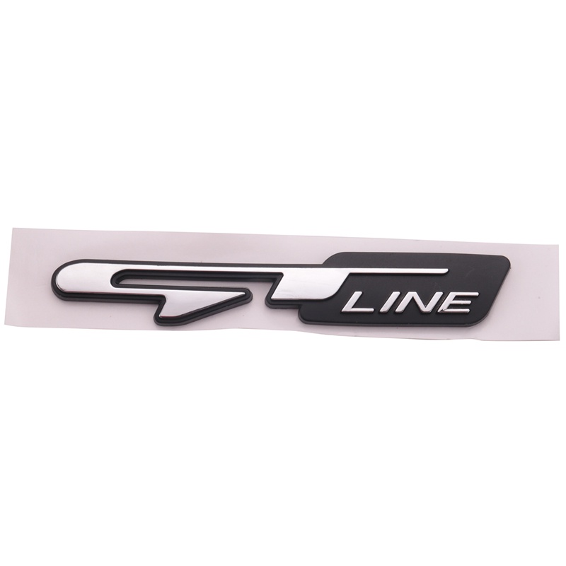 FENDER Miếng Dán Chữ Gt Line 3D Trang Trí Xe Hơi Kia