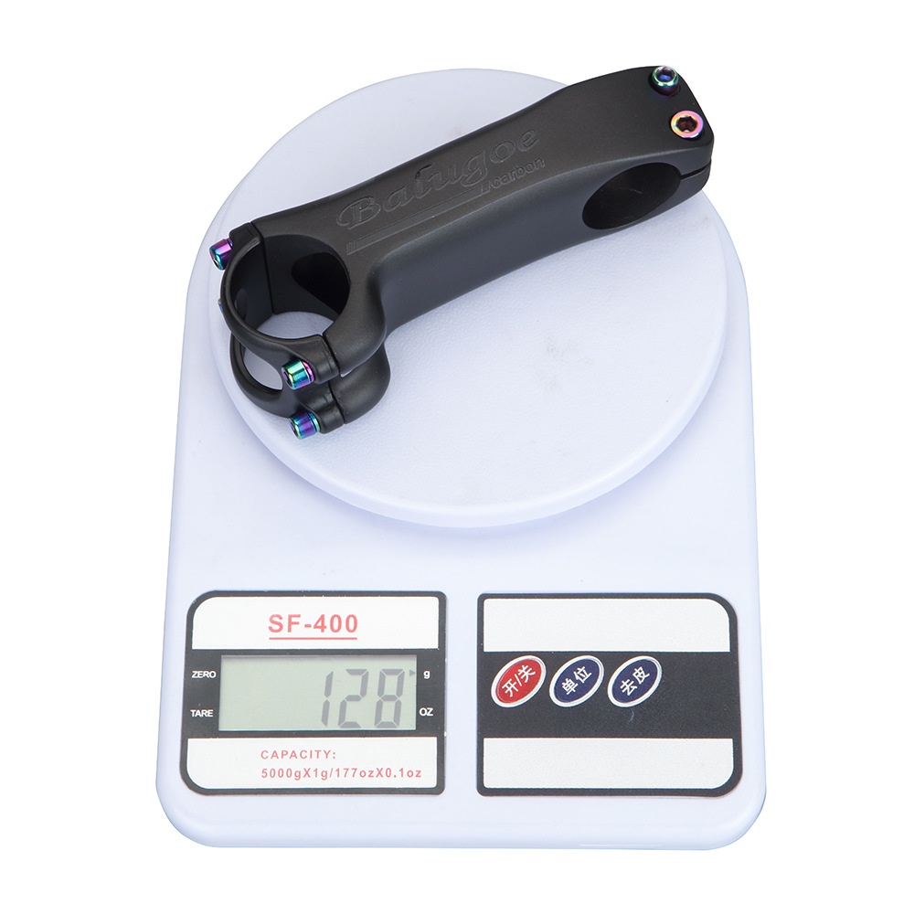 Pô Tăng Xe Đạp Bằng Sợi Carbon 28.6-31.8mm 6 /17 Độ 70/80/90/100/110/120/130 MM