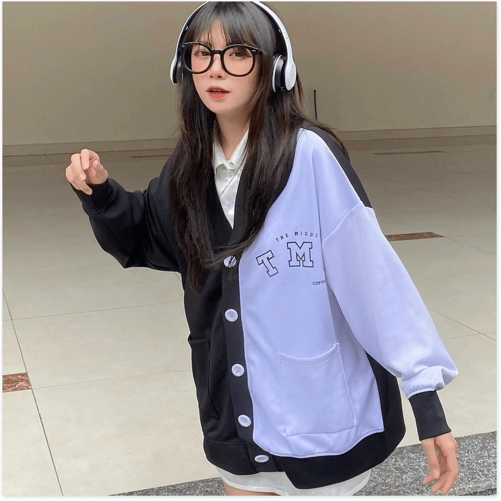 Áo khoác nỉ cardigan cực xinh , phong cách , hàn quốc cho các bạn trẻ KOKO MI STORE