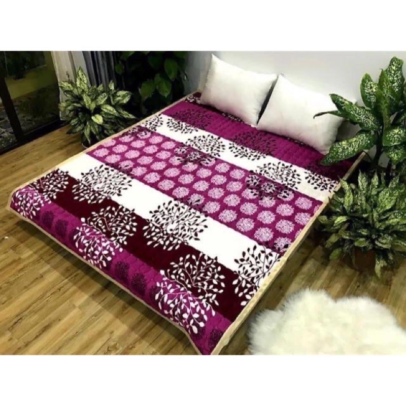 Thảm trải giường lông cừu 3 lớp, siêu mềm mịn Sunday bedding hàng cao cấp.