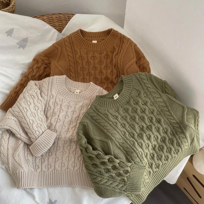 Áo Sweater Phong Cách Hàn Quốc Thời Trang Thu Đông Dành Cho Trẻ