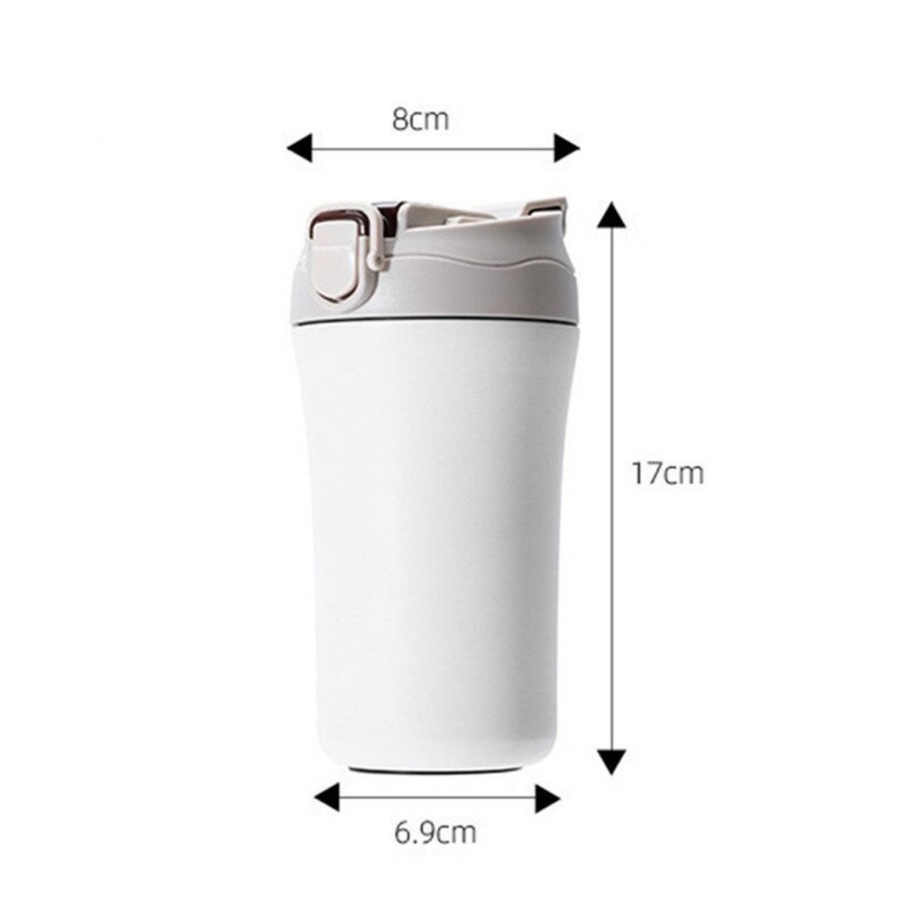 Ly cốc giữ nhiệt coffee lõi inox 304 có ống hút TiLoKi TGN08 dung tích 400ml