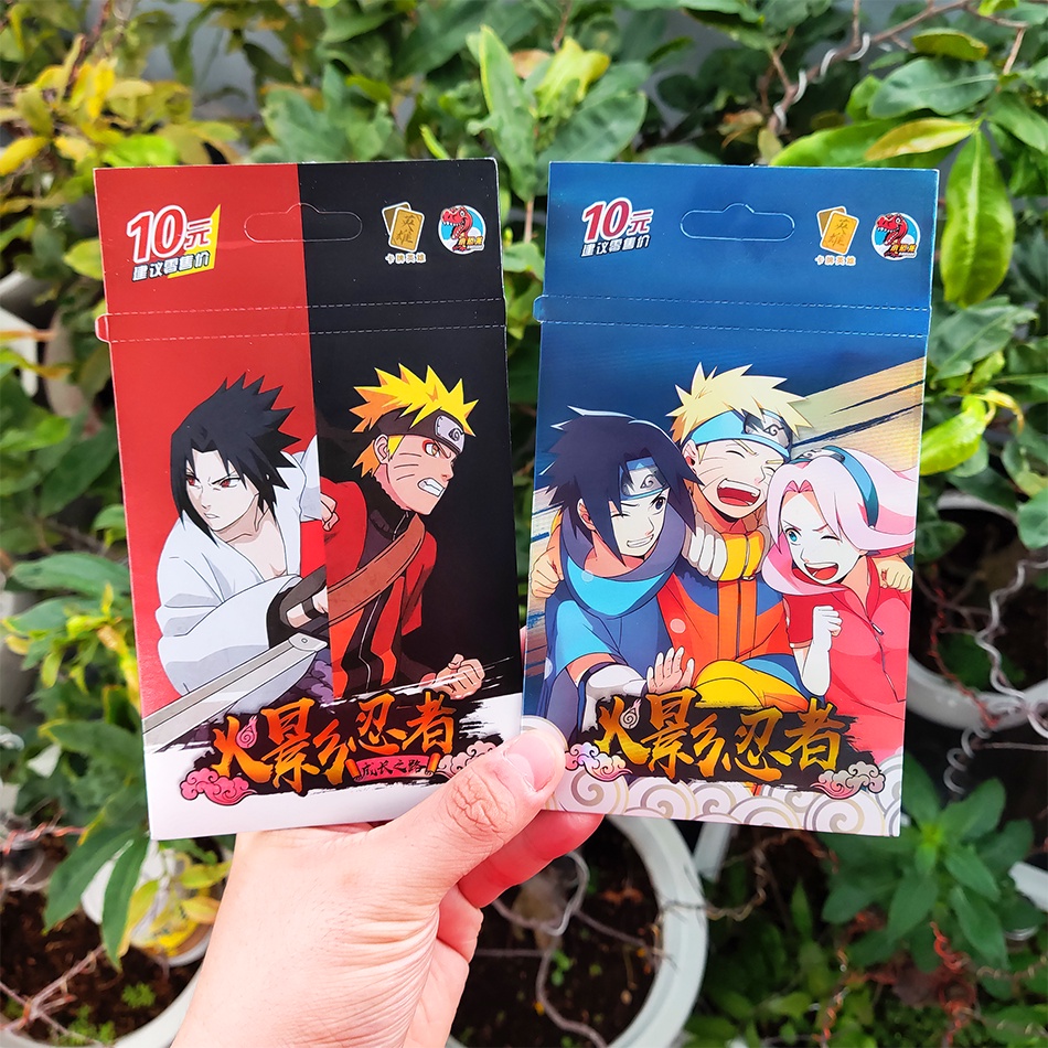 Set 5 ảnh thẻ nhân phẩm Anime Naruto ngẫu nhiên chibi xinh xắn siêu rẻ - Chính Hãng Kayou