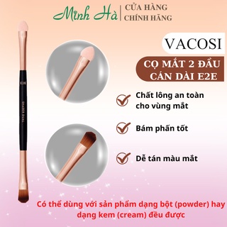 Cọ phấn mắt 2 đầu Vacosi E2E