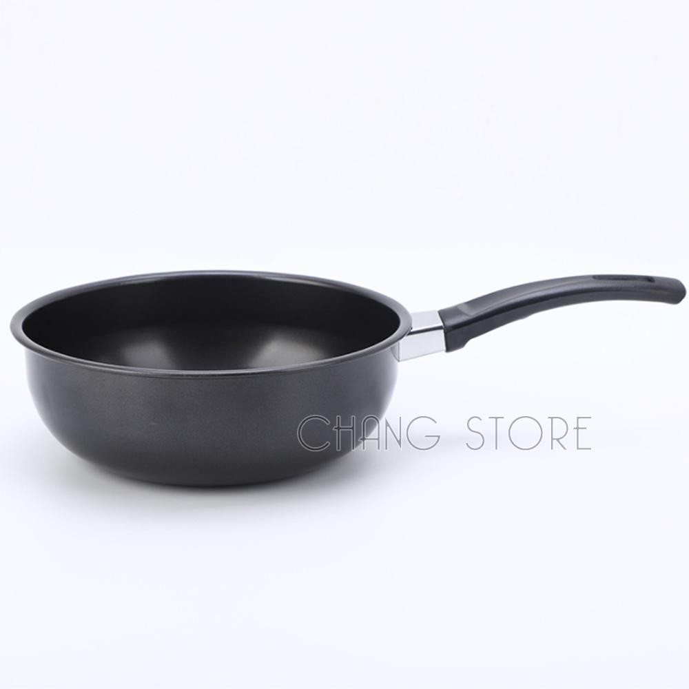 Chảo chống dính sâu lòng size 18cm siêu bền thích hợp với mọi loại bếp cả bếp ga và bếp từ - Chảo đa năng tiện lợi