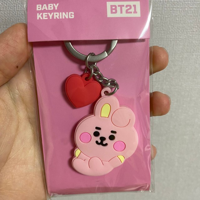 Móc Khóa Silicon Hình Nhân Vật BT21