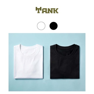Áo thun trơn TANK cổ tròn cotton nam nữ basic
