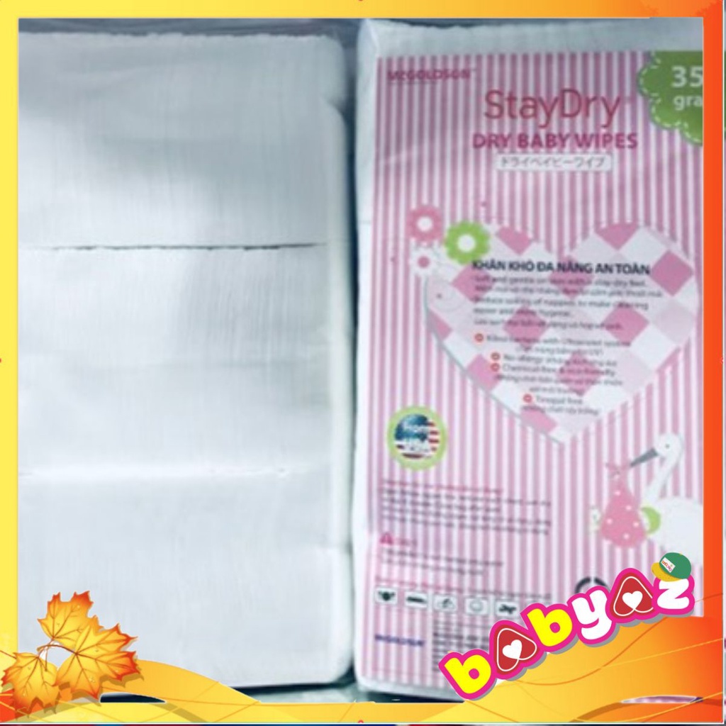 Khăn Khô Đa Năng McGoldson Stay Dry Bịch 350g Tiện Dụng An Toàn