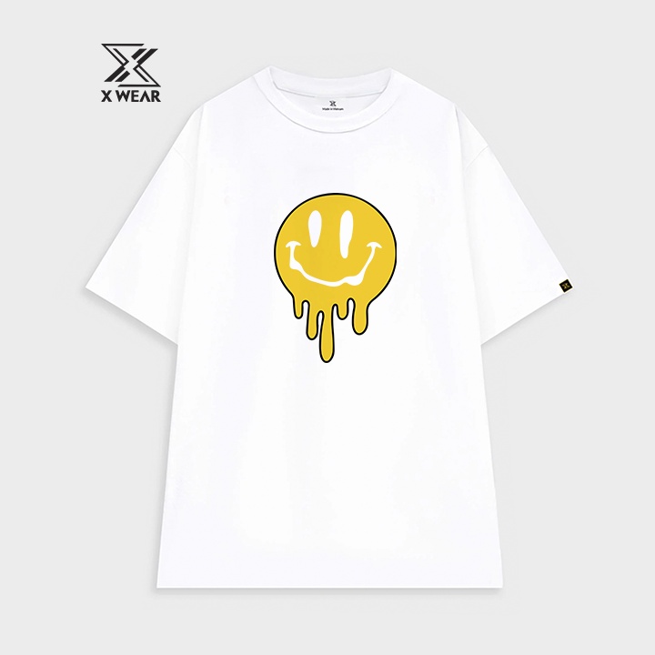 Áo thun unisex X WEAR thiết kế Oversite tay lỡ cổ tròn TBSA09