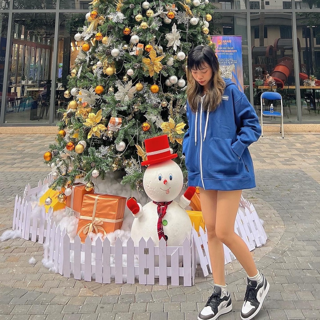 Áo Khoác nỉ Hoddie Zip Signature by TWOCE