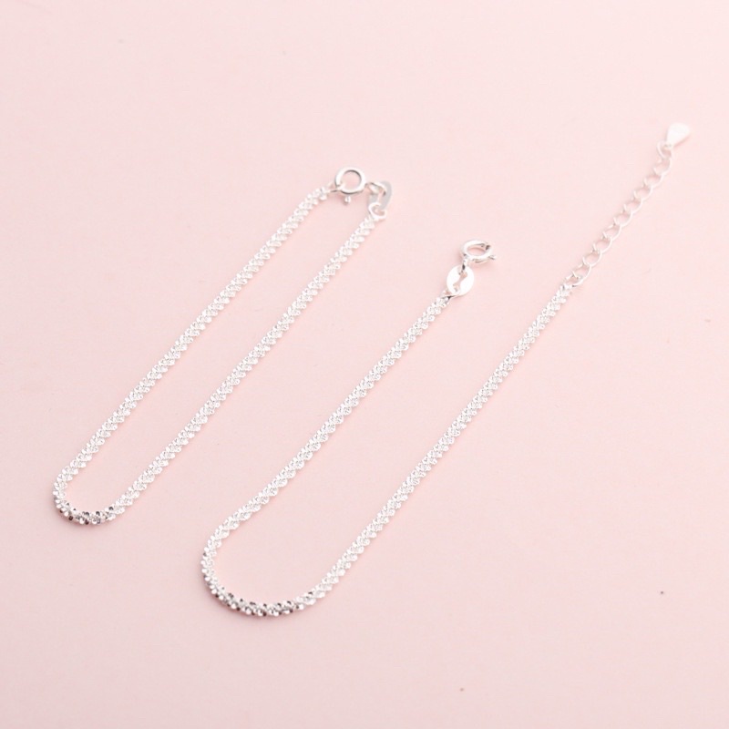 Lắc tay xù bạc ta - Lắc tay kim sa bạc ta - Lắc tay nữ bạc ta - Vàng bạc Khải Khải