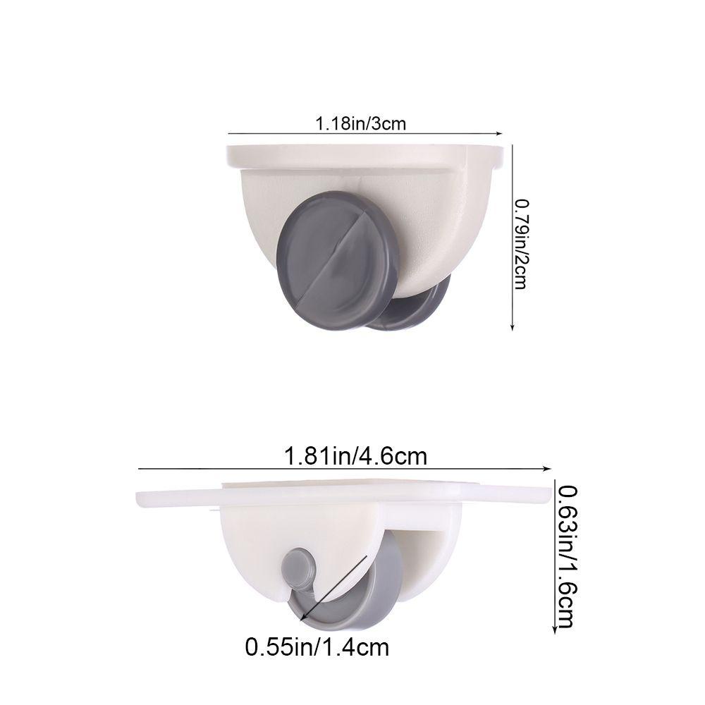 Bộ 4 Hộp Đựng Rác Mini Có Bánh Xe Tự Dính Không Để Lại Trầy Xước Thông Dụng
