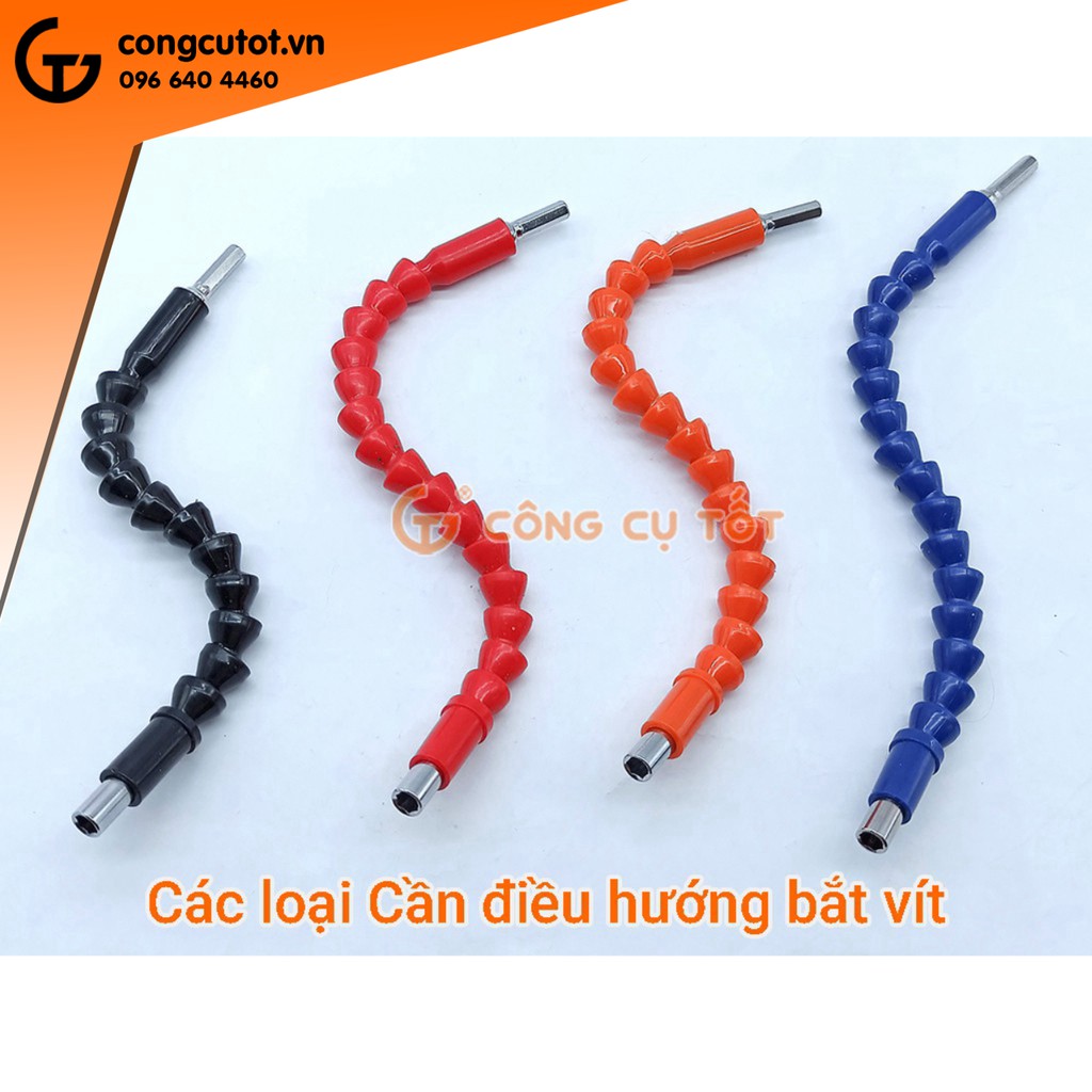 Cần điều hướng bắt vít 30cm FlexiBit Extender nhiều màu