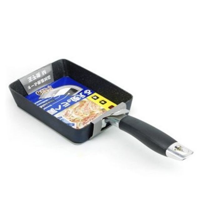 Chảo chống dính hình chữ nhật đun bếp từ 13cm × 18cm.
